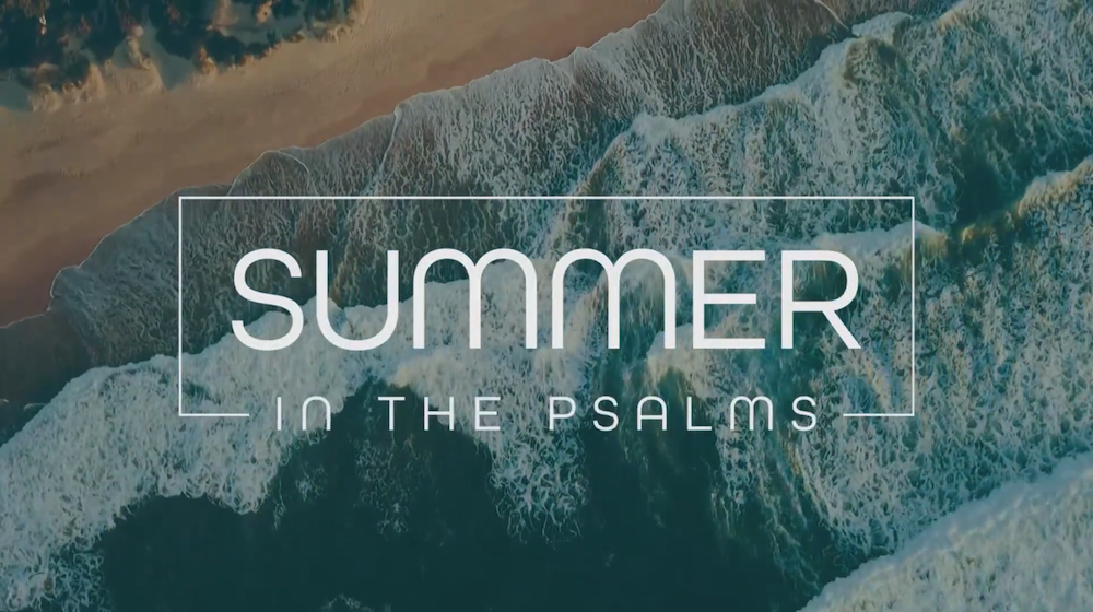 Summer in the Psalms 8